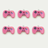 Randomly 610Pcs Colorful Resin Game Controller Charms Pendants
