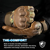 Tactical Full Finger Gloves Touch Screen Army Military