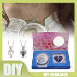 Natural Oyster Wish Pearl Vacuum Can Pendant Necklace