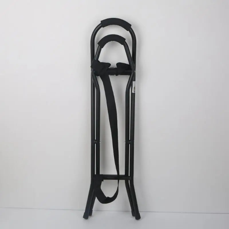 Foldable Elderly Crutch Seat Stool Lightweight Aluminum Alloy