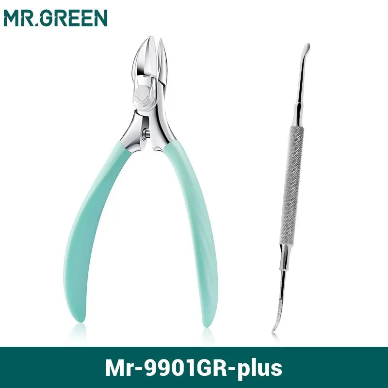 MR.GREEN Toenail Clippers Anti-Splash Ingrown Nail Olecranon Cutters