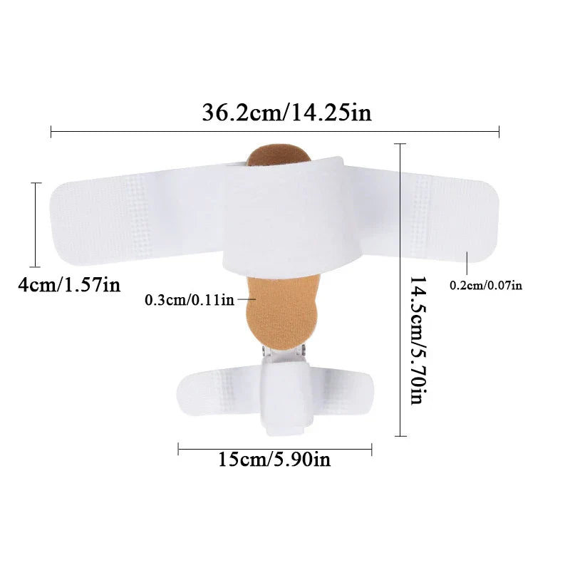 1Pcs Bunion Straightener Adjustable Hallux Valgus Corrector Pain