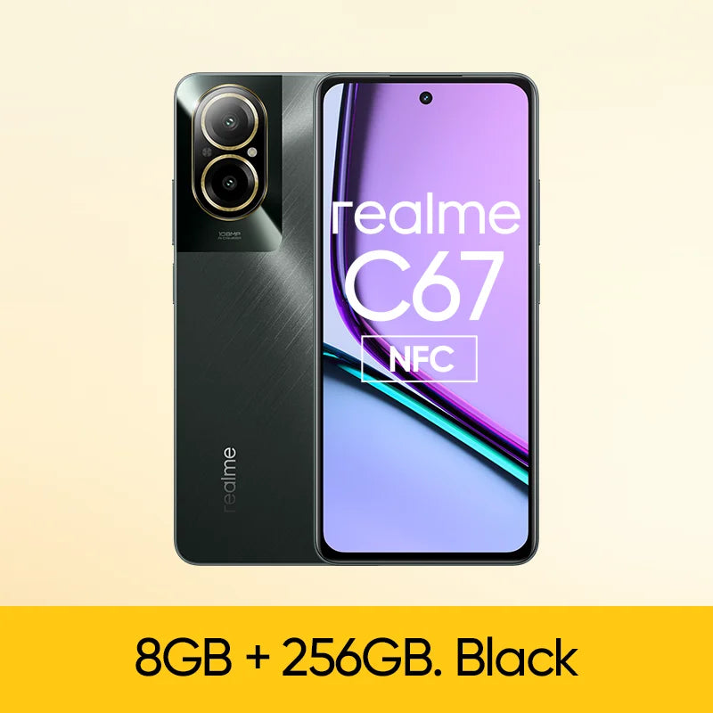 realme C67 Smartphone Snapdragon 685 Processor 6,72'' 90Hz
