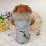 Dog Winter Coat Windproof Small Dog Hoodie Jacket