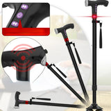 Multifunctional Intelligent Automatic Alarm Crutches Elderly Anti-skid Cane