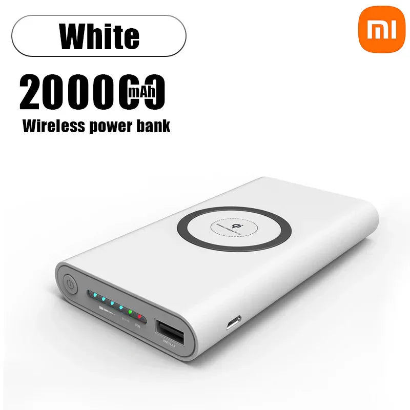 Xiaomi 200000mah Wireless Portable Power Bank Bidirectional Ultra