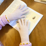 Luxury Cashmere Bright Solid Color Women Scarf Winter