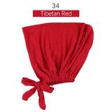 Inner Tie Back Hijab Cap Modal Turban Hat