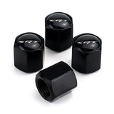4PC Tire Valve Caps Zinc Alloy Hexagon SRT
