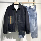 Spring And Autumn New Men Lapel Jacket Korean