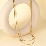 Body Chain Simple Double Snake Bone Chain Women