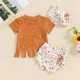 Toddler Baby Girl Western Outfit Wild Hair Don