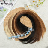 Isheeny Mini Tape Hair Extensions 12"-24" Machine Remy