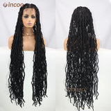 40 Inch Full Lace Front Braided Wigs Butterfly