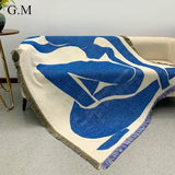 160x130cm Ins Style Throw Blanket for Sofa Bed