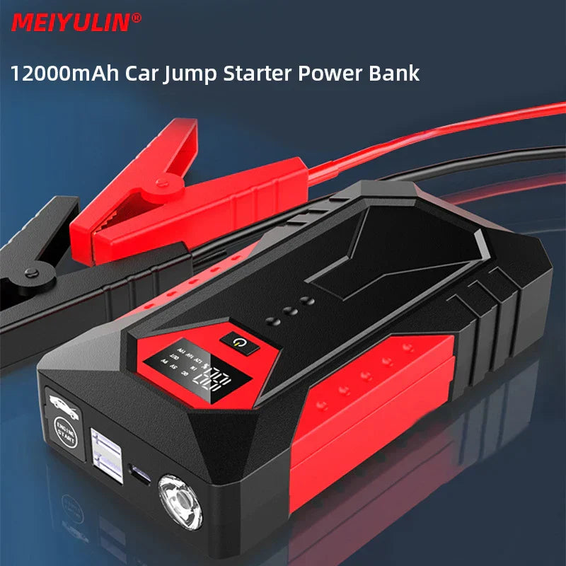 Car Jump Starter 12000mAh Battery Charger 600A Emergency