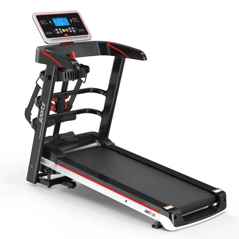 2022 Upgrade Treadmill with Massage Machine Dumbbe Folding