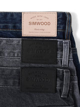 SIMWOOD 2024 Spring Summer New Loose Tapered Jeans