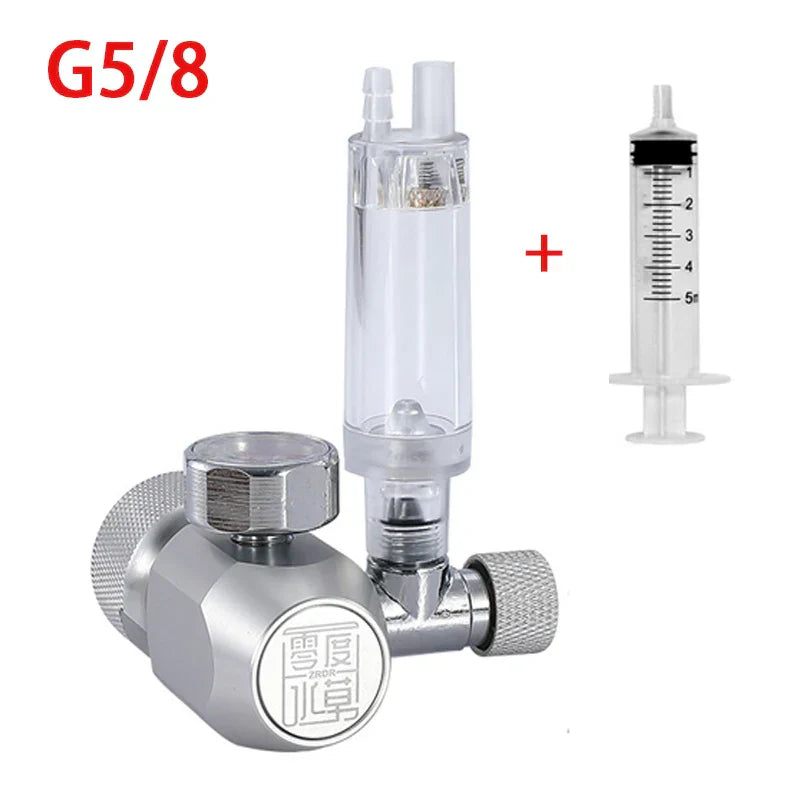 Aquarium CO2 regulator, aquarium aluminum alloy simple single