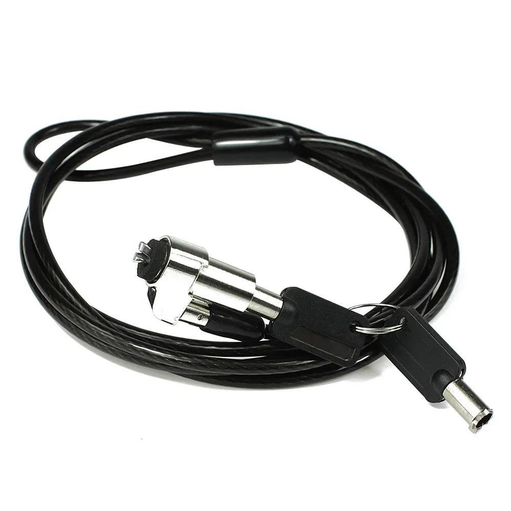 Manufacturer New Anti-thief Security Cable Wedge Laptop Lock