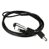 Manufacturer New Anti-thief Security Cable Wedge Laptop Lock