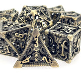 Special Offer Resin Metal Dice Set Sample With