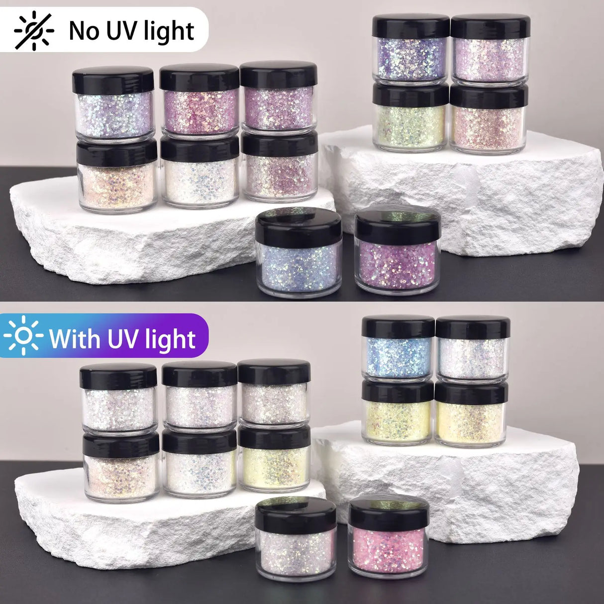 10gBottle UV Light Sensitive Changing Color Nail Art