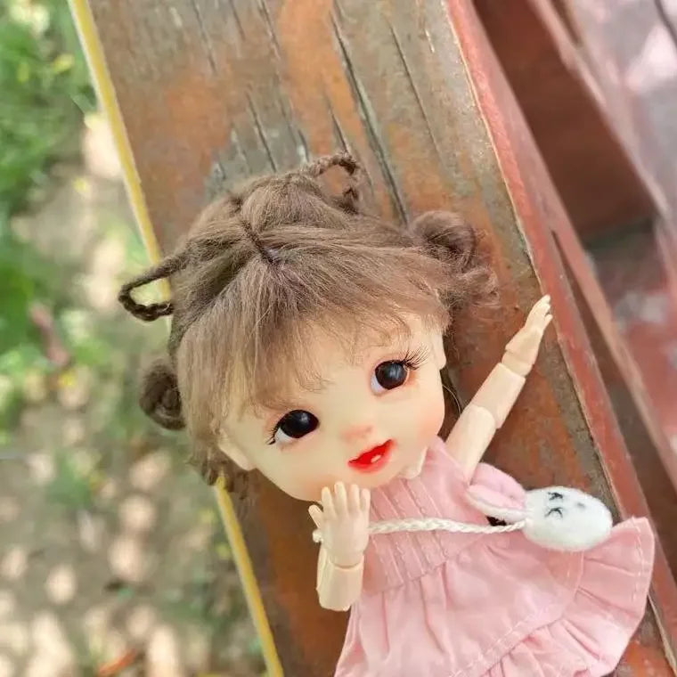 New Doll's Wig for 1/6 1/8 Bjd Doll