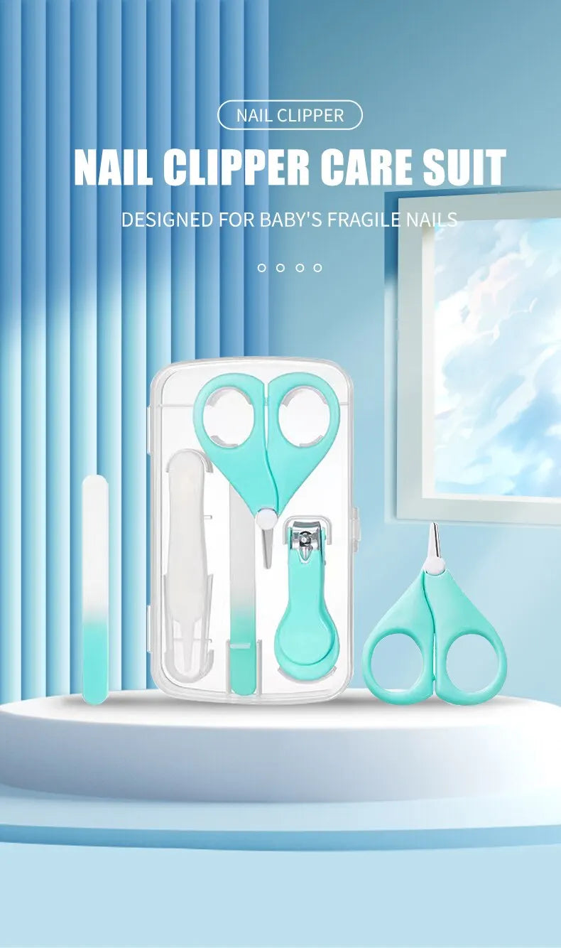 4pcs Baby Health Kits Nail Care Set for