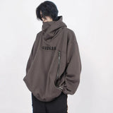Japanese Streetwear Letter Embroidered Ninja Hoodies For Men