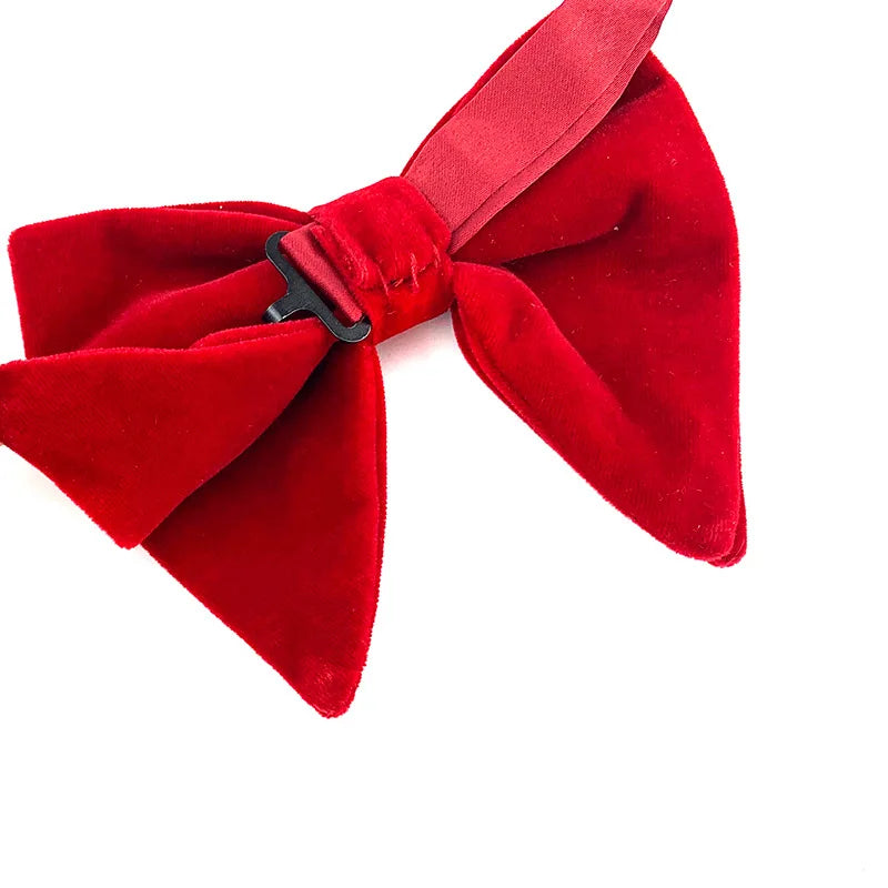 Good Quality Velvet Bow Tie For Men Gentleman