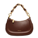 Simple Versatile Bag for Women's 2024 New Solid
