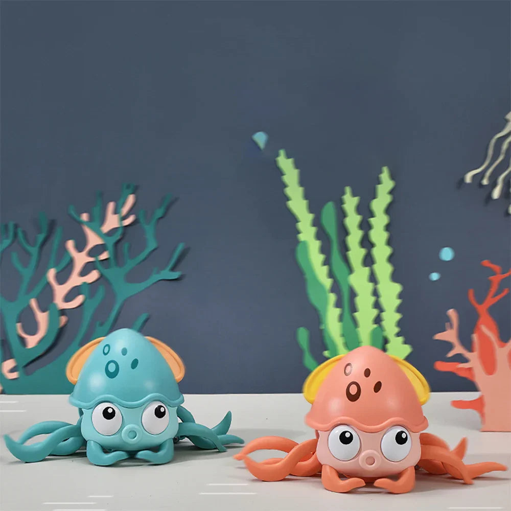 Baby Crawling Toys Crawling Octopus Toys With Music