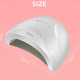 48W UV LED Nail Lamp for Quick Curing