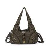 Angelkiss Women Handbags Leopard Bag Top-handle Handbag Fashion