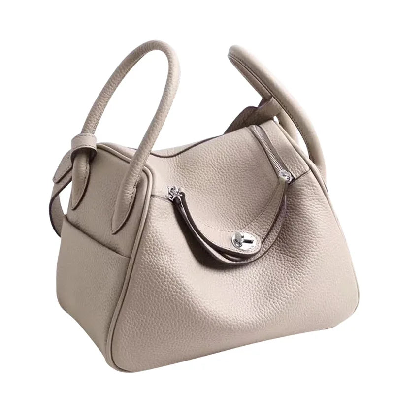 100 Cow Leather Lady Lindi Bag Brand Shoulder