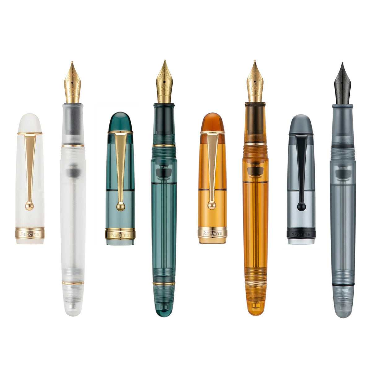Asvine V126 Vacuum Filling Fountain Pen EF/F/M Nib,
