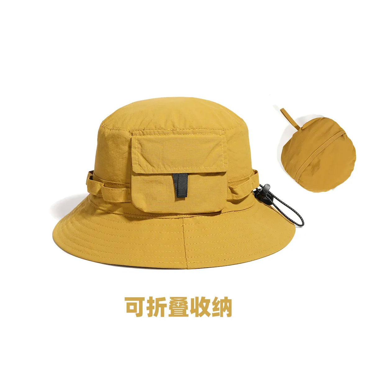 Foldable Outdoor Mountaineering Camping Fishing Bucket Hat Men