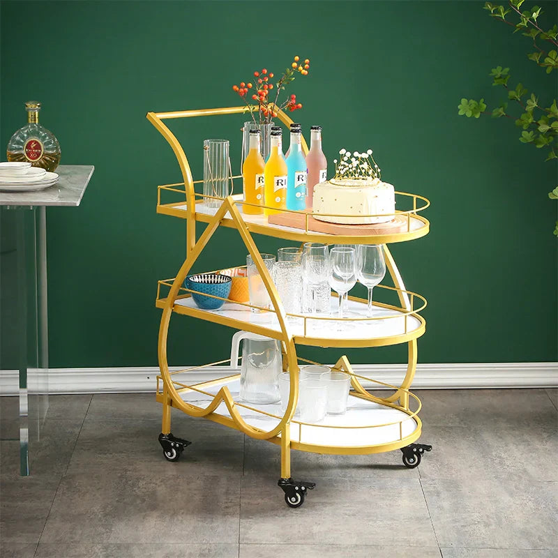 Mobile Kitchen Islands Trolleys Cart Food Drinks Garden