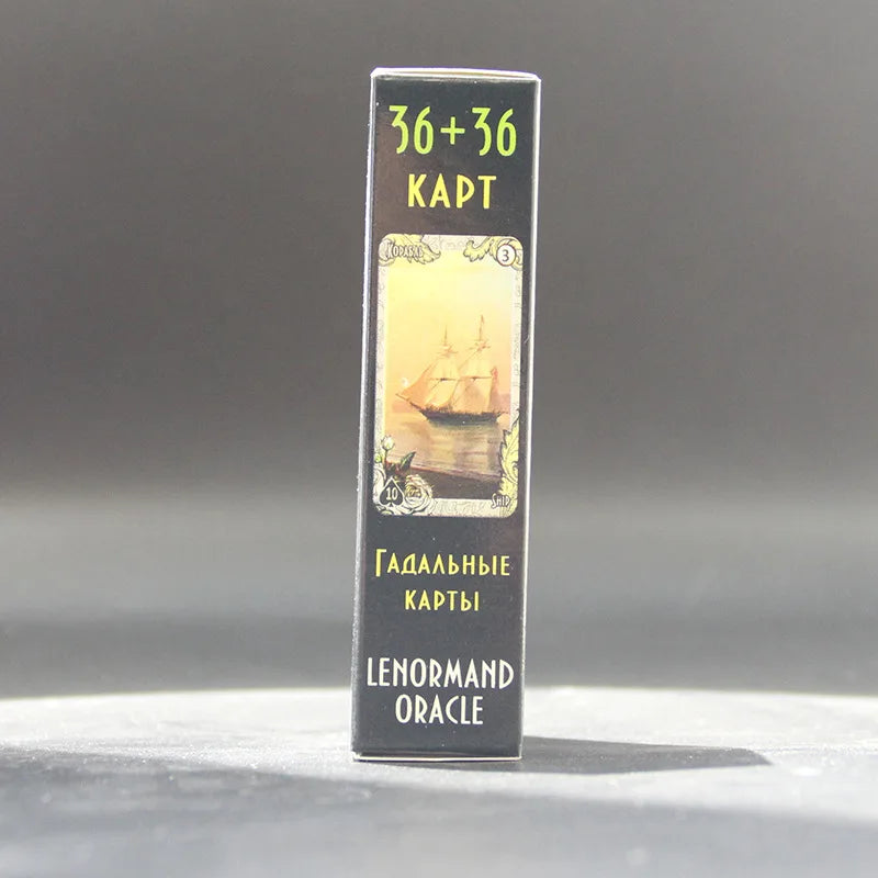 NEW Lenormand Russian Version Oracle Tarot Cards Board