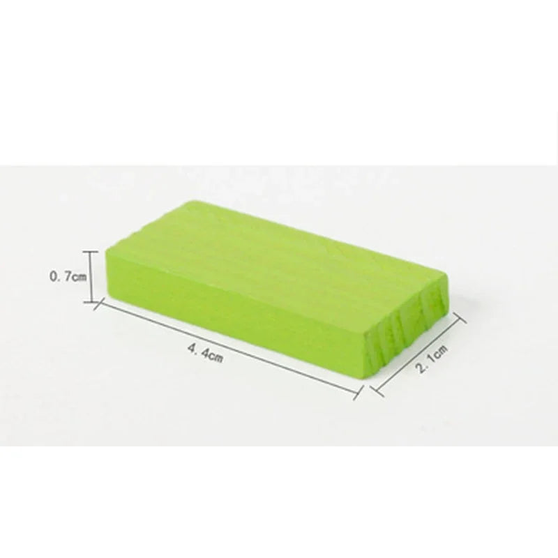 New Kids 100/300/500pcs Children Color Sort Rainbow Wood