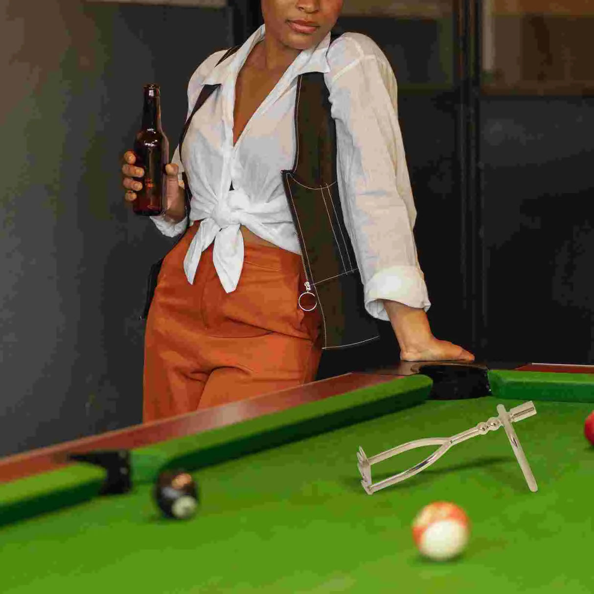 Billiards Cue Bridge Heads Snooker Table Accessories Pool