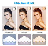 LED Detachable Bulbs Professional Makeup Mirror Lamp USB