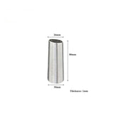 4pcs brushed Stainless Steel Leg Covers for Cabinet