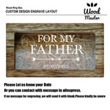 Funny Dad Wooden Bow Tie World's Greatest Farter