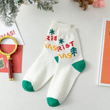 4 Pairs/Lot Children Girls Socks Christmas Socks For