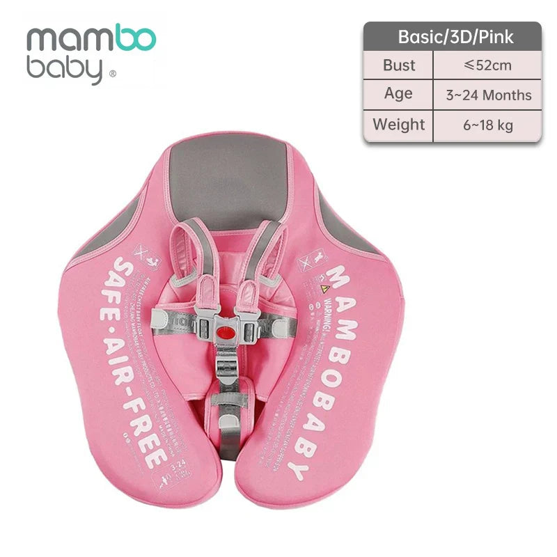 Mambobaby Float Non Inflatable Upgrade Soft Baby Swimming