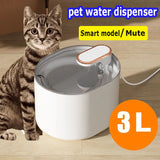 3L Pet Automatic Water Fountain With LED Light