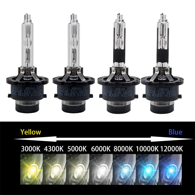 2PCS Sukioto 55W D4S/D4R/D2R/D2S Xenon HID Bulbs