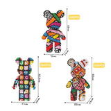 Cartoon Mini Love Violent Bear Bearbrick Colour Model